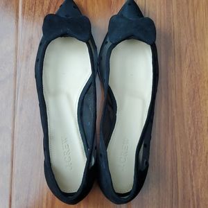 NIB J. Crew Polka Dot Mesh Flats Size 6